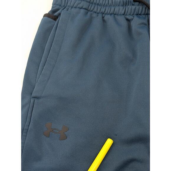 2 Joggers Mens Medium Under Armour Blue Leg3nd Gray Activewear Gym Athleisure - Picture 10 of 16